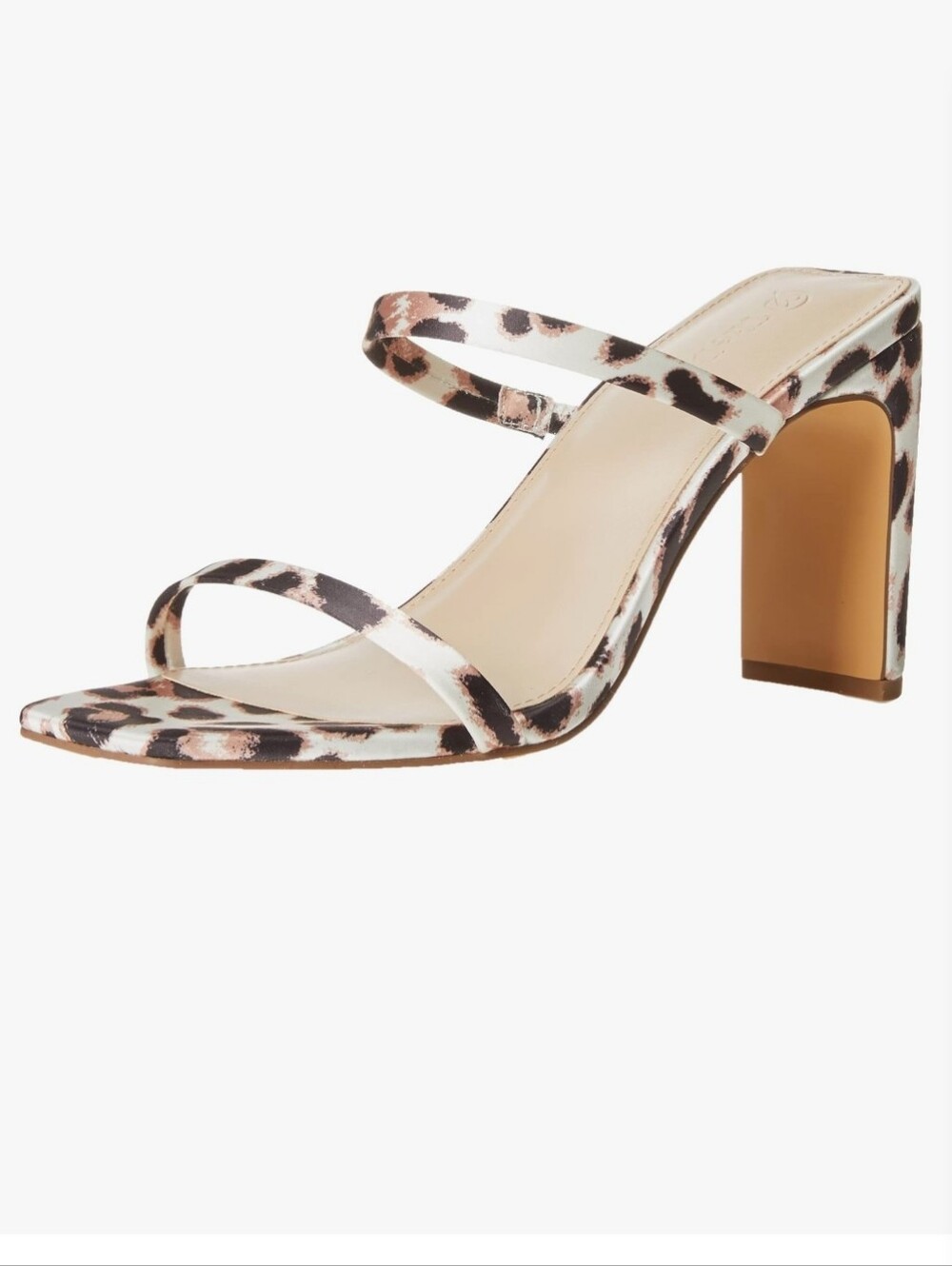 The Drop Avery Leopard Print Strappy Block Heel Sandal - Women 9.5 New In Box